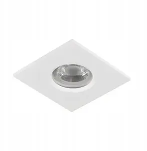Kanlux TALU DSL-W Fixed Ceiling Spotlight IP44 White for Gx5.3/GU10 Bulbs