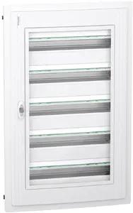 Schneider Electric PrismaSeT XS Flush-Mounted Distribution Board 5x24 Modules with Transparent Door IP40 IK09