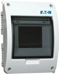 Eaton BC-U-1/5-ECO Flush-Mounted Modular Distribution Board, 1 Row, 5 Modules, IP40