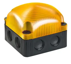 Werma 853.300.55 LED trauksmes gaismas indikators, 24 V, dzeltens