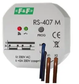 FF RS-407 M Radio Control Relay, 1Z 5A 230V Monostable Receiver