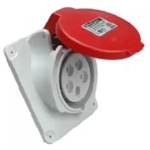 Розетка панельная Schneider Electric PKF16F435 5P 16A 400V IP44