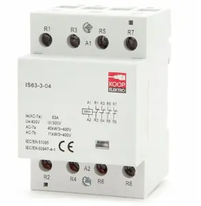 KOOP Elektro IS63-3-04 Modular Contactor 63A 4NC 230V