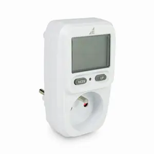 ELEKTROPLAST WME Energy Meter 230V 16A 3680W with LCD Display and Cost Calculation