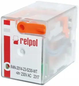 Relpol R4N-2014-23-5230-WT rūpnieciskais relejs 4P 230V AC AgNi