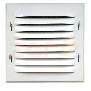 Ventika WX1 Metal Ventilation Grille with Mesh 165x165mm White