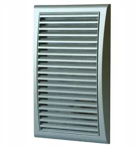 Ventilācijas restes Ventika MW127SAT ar sietu, satīna apdare