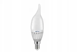 Светодиодная лампа GTV LD-SMC37L-10 E14 C37L Ceramic 10 Вт 1000 лм 3000 К