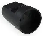 Elgotech G-1-2 Portable Socket 16A 250V Black
