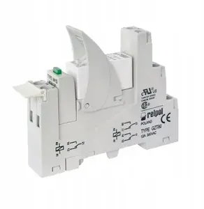 Relpol PI84-230AC-M93G-TS-2012 Interface Relay, 2P, 8A, 230V AC, AgNi