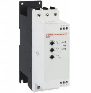 LOVATO Electric ADXNB038 Soft Starter 18.5kW 400VAC 38A with Built-in Bypass and Fan