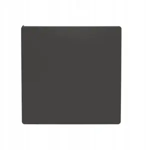 ABB ZONI Rocker Switch Cover, Matte Black, 3559T-A00651 237