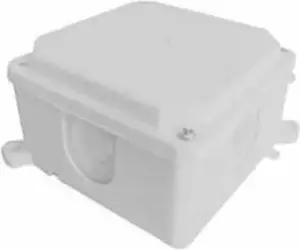 Marmat POH-37/POI-37 Surface Mounted Electrical Junction Box, 150x150x60mm, IP20, White