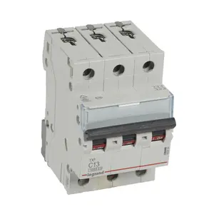 Автоматический выключатель Legrand TX3 403544, 3-полюсный, 13А, тип C, 6кА