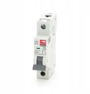Автоматический выключатель KOOP Elektro LSS C16 1P, 1-полюсный, 16А, 6кА, тип C