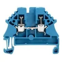 Weidmüller 1023780000 2-conductor feed-through terminal block, blue