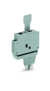Wago 2004-911 Fuse Terminal Block with Holder for 5x20mm Fuses, 250V, Grey