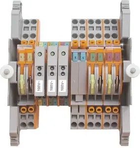 Wago 14-pole Test Terminal Strip, 60V AC, Parallel Connection