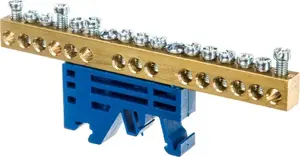 Клеммная колодка Simet Z-3103 15x4мм2 синяя PE