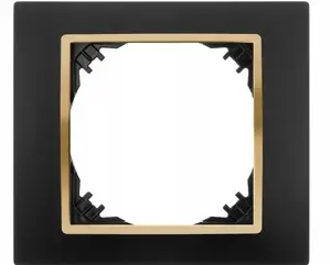 ELEKTROPLAST VESTRA Single Frame Black/Gold 3871-47