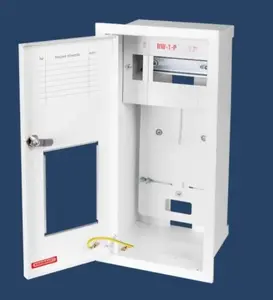 Электрический щит учета KARWASZ RW-1-P Z встраиваемый для 1-фазного счетчика и 6 модулей IP30