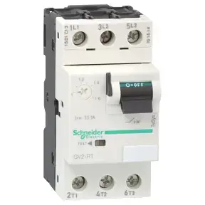 Автоматический выключатель защиты двигателя Schneider Electric GV2RT06 3P 1-1.6A