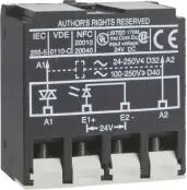 Schneider Electric LA4DWB pusvadītāju modulis 220V