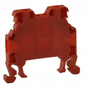ONKA Elektrik MRK universāls skrūvējams spaiļu bloks 1.5mm2 sarkans