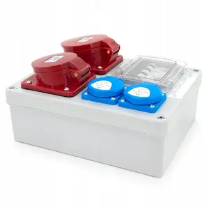 ELS Elektrotechnika Mikołajki Wall-Mounted Construction Distribution Board 32/5 + 16/5 + 2x230V with Protection