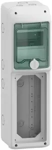 Распределительный щит накладной Schneider Electric Mureva 1x5 IP65 для подключения розеток