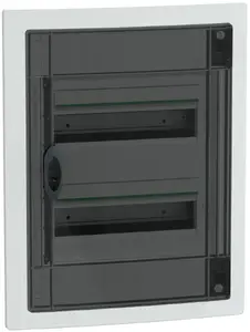 Schneider Electric PrismaSeT XS Flush-Mounted Distribution Board 2x13 Modules with Transparent Door IP40 IK09