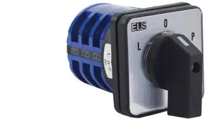 ELS Elektrotechnika LW16 L-0-P Cam Switch, 16A, 3-Pole, Panel Mount, IP65