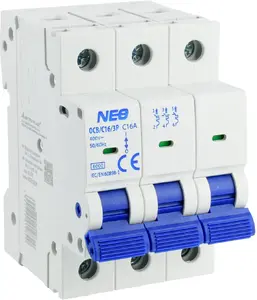 Автоматический выключатель ELEKTROPLAST NEO OCB/C16/3P, 3-полюсный, характеристика C, 16А, 6кА