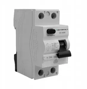 Doktorvolt DV-4490 RCCB Residual Current Circuit Breaker 2P 25A 30mA 10kA Type A