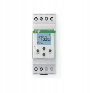 FF PCZ-521.4-PLUS 1-Channel Weekly Programmable Time Switch with NFC, iOS and Android Support