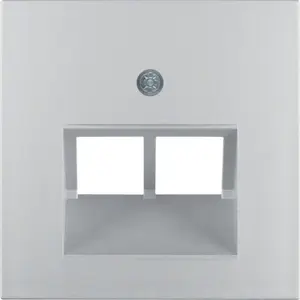 Hager 14091404 Faceplate for UAE 2-gang Connection Socket