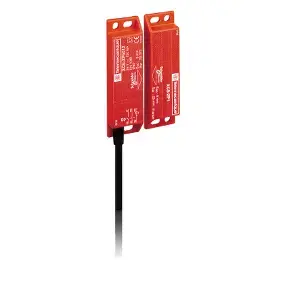 Магнитный предохранительный выключатель Schneider Electric XCSDMP5902, 1НО 1НЗ, 24В пост. тока, кабель 2м
