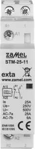Zamel STM-25-11 Modular Installation Contactor 25A 1NO+1NC 230V AC