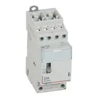 Legrand 412517 Modular Contactor 4P 25A 4NO 24V AC with Manual Override