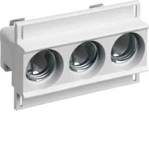 Hager LE27K-3 3-polu paneļa drošinātāju pamatne E27 25A 500V