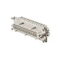 Weidmüller 1745790000 HDC HE 24-Pole Terminal Block, 500V, Grey