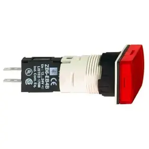 Светосигнальная лампа Schneider Electric Harmony XB6, красный LED, 24В AC/DC, монтаж 16 мм, IP65