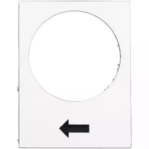 Schneider Electric Legend Plate for XACA Series, Raise/Slow or Right/Slow