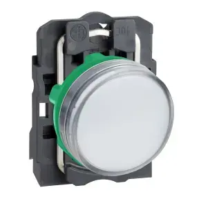 Schneider Electric XB5AVM1 LED Pilot Light Head 230-240V AC White