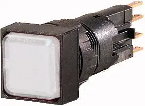 Eaton Q25LF-WS/WB Signal Light, 24V, Flat, White