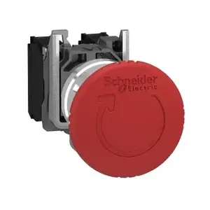 Кнопка аварийной остановки Schneider Electric XB4, 22 мм, 1НО+1НЗ, IP66