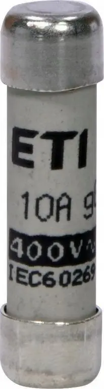 Eti-Polam CH8x32 gG cilindrisks drošinātājs 10A
