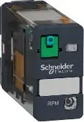 Миниатюрное реле Schneider Electric RPM12BD, 1 переключающий контакт, 15А, 24В DC