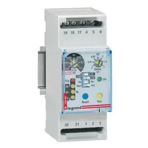 Реле дифференциального тока Legrand 026088 0,03-30А 0-15с