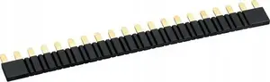 Lovato Electric HR1X9020 Comb Connector for Interface Relays, 20 Poles, Black